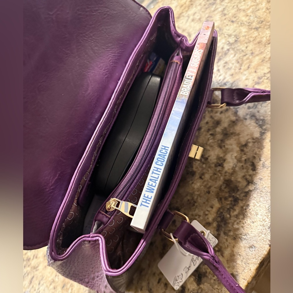 Y2K - Elegant Purple Ombre Women's Bag - Picture 4 of 10